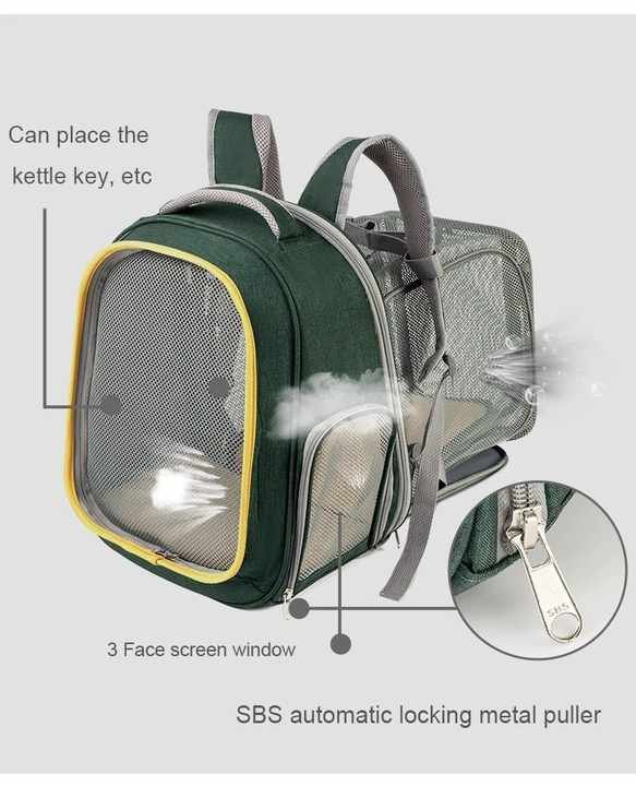 Cat Carrier & Small-Medium Dog Backpack