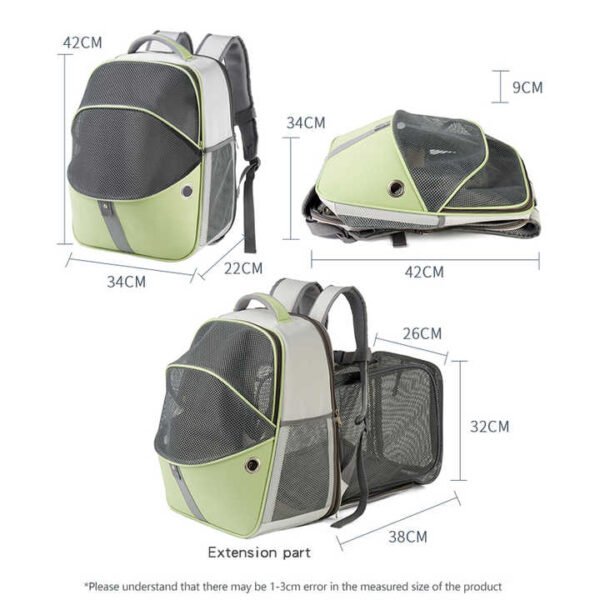 Outdoor Breathable Travel Pet Carrier Backpack